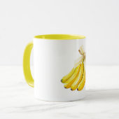 Bananen mit einer Schleife Tasse (Vorderseite Links)