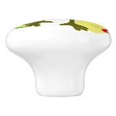 Bananen-Monsterfruchtillustration Keramikknauf (Seitenansicht)