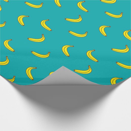 Bananen-Muster-Geschenk-Packpapier Geschenkpapier (Ecke)