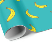 Bananen-Muster-Geschenk-Packpapier Geschenkpapier (Rolleneckpunkt)