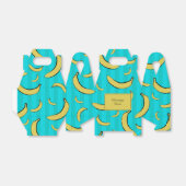 Bananen-Muster-Geschenkbox Geschenkschachtel (Ungefaltet)