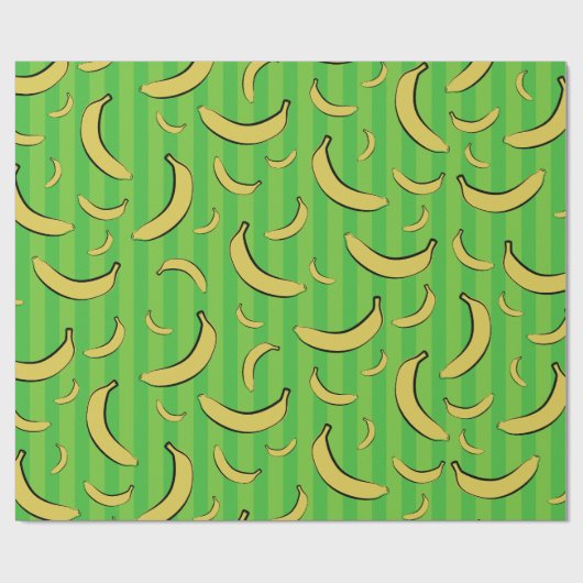 Bananen-Muster-Geschenkpapier Geschenkpapier (Flach)