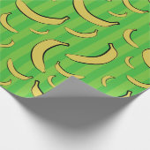 Bananen-Muster-Geschenkpapier Geschenkpapier (Ecke)