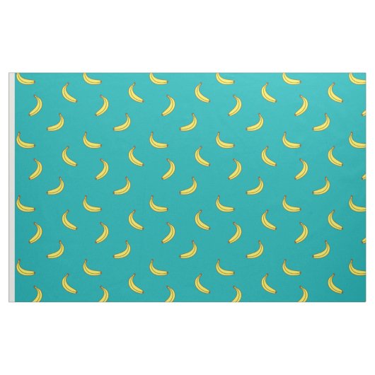 Bananen-Muster-Gewebe Stoff (Fat Quarter (45,7 x 55,9 cm))