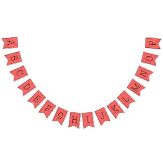 Bananen-Muster-Girlande-Banner Wimpelkette