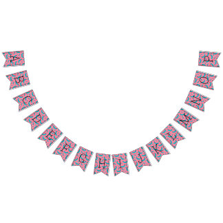 Bananen-Muster-Girlande-Banner Wimpelkette