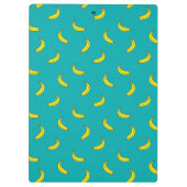 Bananen-Muster-Klemmbrett Klemmbrett (Rückseite)