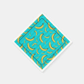 Bananen-Muster-Papier-Tischserviette Serviette (Ecke)