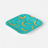 Bananen-Muster-Papierteller Pappteller (Gewinkelt)