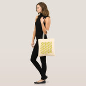 Bananen-Muster Tragetasche (Vorderseite (Model))