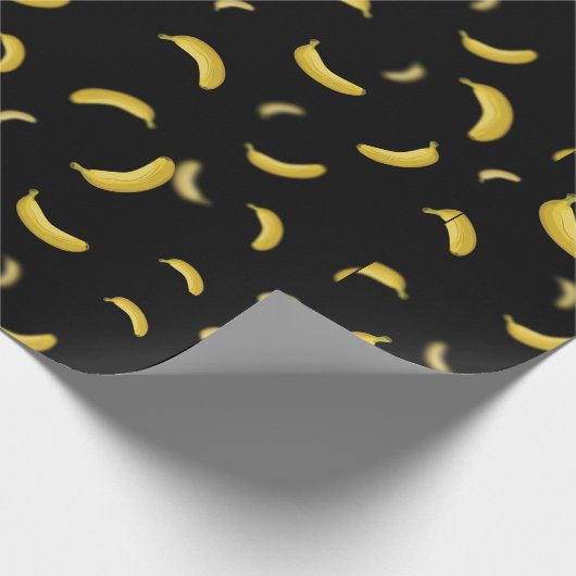 Bananen-Muster-Verpackung Geschenkpapier (Ecke)