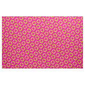 Bananen Niedlich Obst Sonne Alberne Küche Rosa Stoff (Yard (91,4 cm))