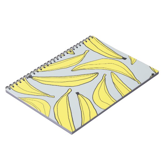 Bananen-Notebook in Gelb Notizblock (Linke Seite)