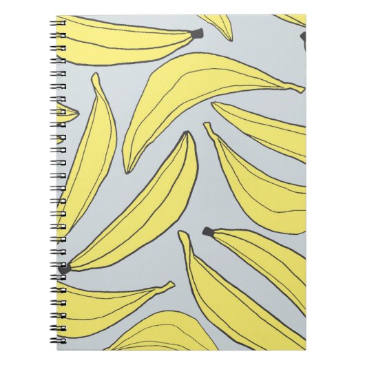 Bananen-Notebook in Gelb Notizblock (Vorderseite)