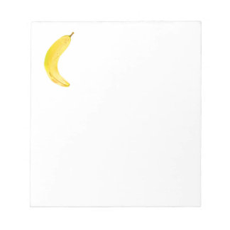 Bananen Notizblock für Ihre Einkaufsliste
