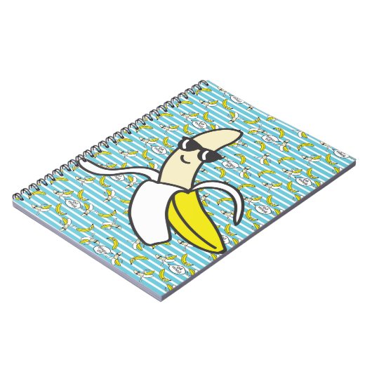 Bananen-Notizbuch Notizblock (Linke Seite)