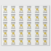 Bananen Obst Funny Bananas Geschenkpapier (Flach)