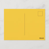 Bananen Obst Funny Bananas Postkarte (Rückseite)