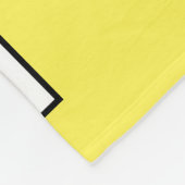 Bananen-Periodensystem Fleecedecke (Ecke)