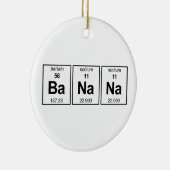Bananen-Periodensystem Keramik Ornament (Rechts)