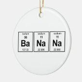 Bananen-Periodensystem Keramik Ornament (Links)