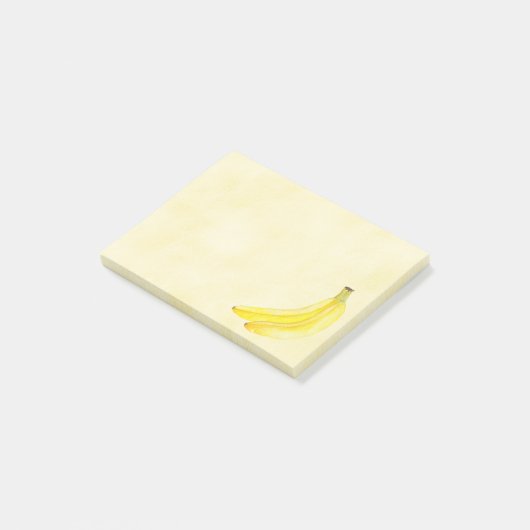 Bananen Post-it Klebezettel (angewinkelt)