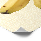 Bananen-Poster Poster (Ecke)