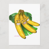 Bananen Postkarte (Vorderseite)