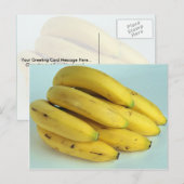 Bananen Postkarte (Vorne/Hinten)