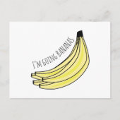Bananen Postkarte (Vorderseite)