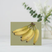 Bananen Postkarte (Stehend Vorderseite)