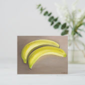 Bananen Postkarte (Stehend Vorderseite)