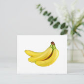 Bananen Postkarte (Stehend Vorderseite)