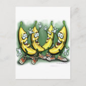 Bananen Postkarte (Vorderseite)