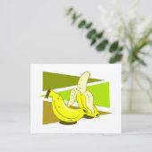 Bananen Postkarte (Stehend Vorderseite)