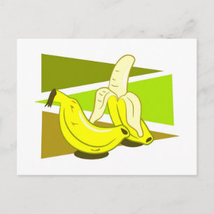 Bananen Postkarte