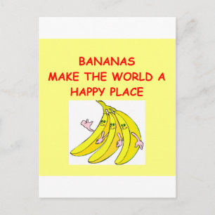 Bananen Postkarte