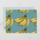 Bananen Postkarte (Vorne/Hinten)