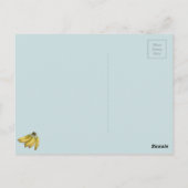 Bananen Postkarte (Rückseite)