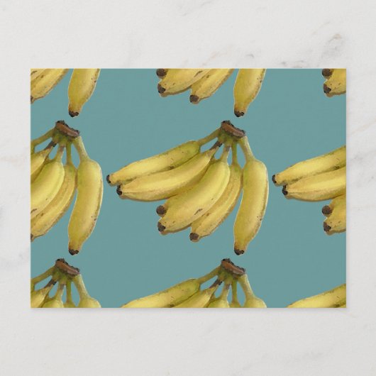 Bananen Postkarte (Vorderseite)
