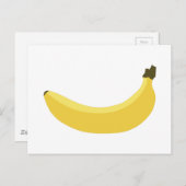 BANANEN POSTKARTE (Vorne/Hinten)