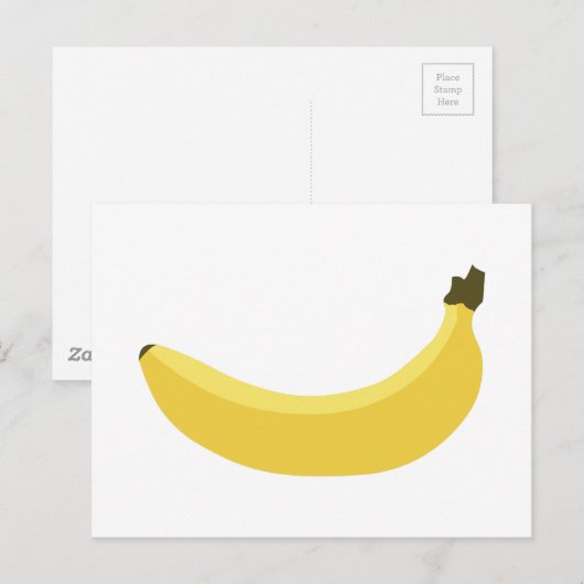BANANEN POSTKARTE (Vorne/Hinten)