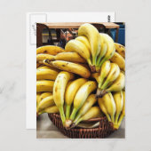 Bananen Postkarte (Vorne/Hinten)