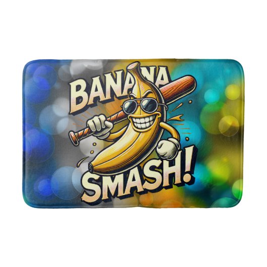 Bananen-Power-Up Badematte (Vorderseite)