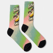 Bananen-Power-Up Socken (Rechts)