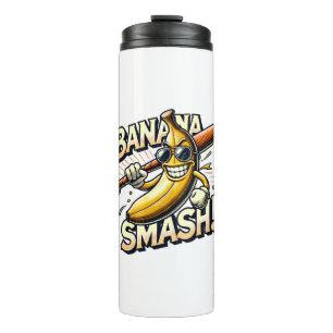Bananen-Power-Up Thermosbecher