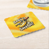 Bananen-Power-Up Untersetzer (angewinkelt)