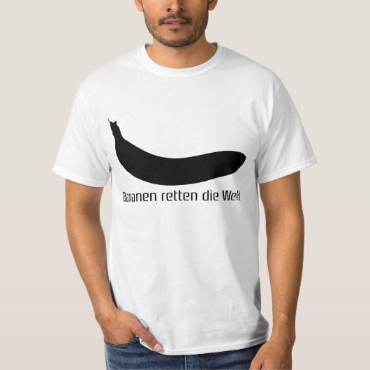 Bananen retten die Welt T-Shirt (Vorderseite)
