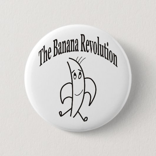 BANANEN-REVOLUTION BUTTON (Vorderseite)