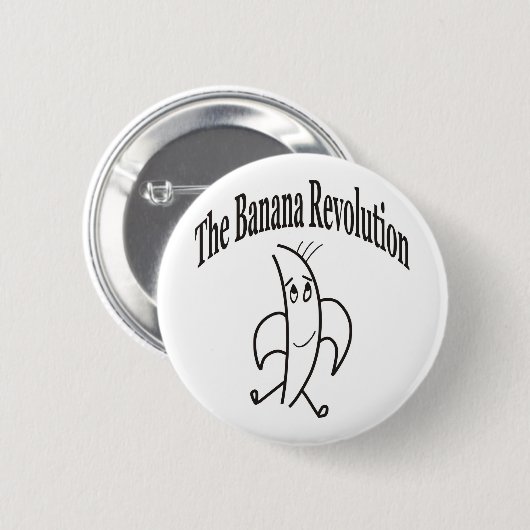 BANANEN-REVOLUTION BUTTON (Vorne & Hinten)